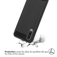 imoshion Coque Brushed Samsung Galaxy A50 / A30s - Noir