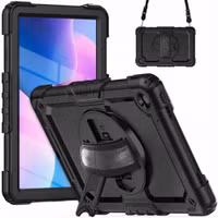 imoshion Coque tablette avec dragonne et bandoulière Lenovo Tab M10 Plus (3rd gen) - Noir