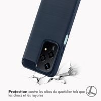 imoshion Coque Brushed Honor 200 Lite - Bleu foncé