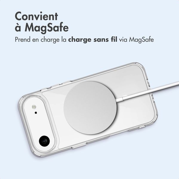 imoshion Coque arrière de protection avec MagSafe Apple iPhone Air - Transparent