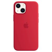 Apple Coque en silicone MagSafe Apple iPhone 13 Mini - (Product) Red