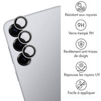 imoshion Lot de 2 protections d'objectif de caméra Samsung Galaxy S25 - Silver Shadow