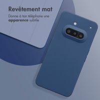 imoshion Coque Couleur Nothing Phone (3a) - Bleu foncé