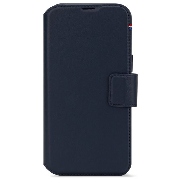 Decoded Portefeuille détachable 2 en 1 en cuir MagSafe Apple iPhone 16 - Navy