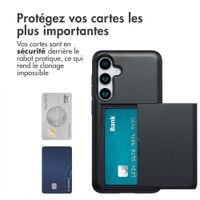 imoshion Coque arrière avec porte-cartes Samsung Galaxy S25 Plus - Noir