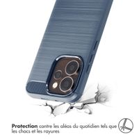 imoshion Coque Brushed Oppo Reno15 Pro (5G) - Bleu foncé