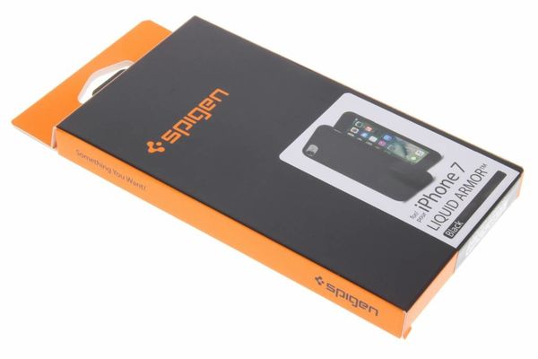 Spigen Coque Liquid Armor Apple iPhone SE (2022 / 2020) / 8 / 7 - Noir