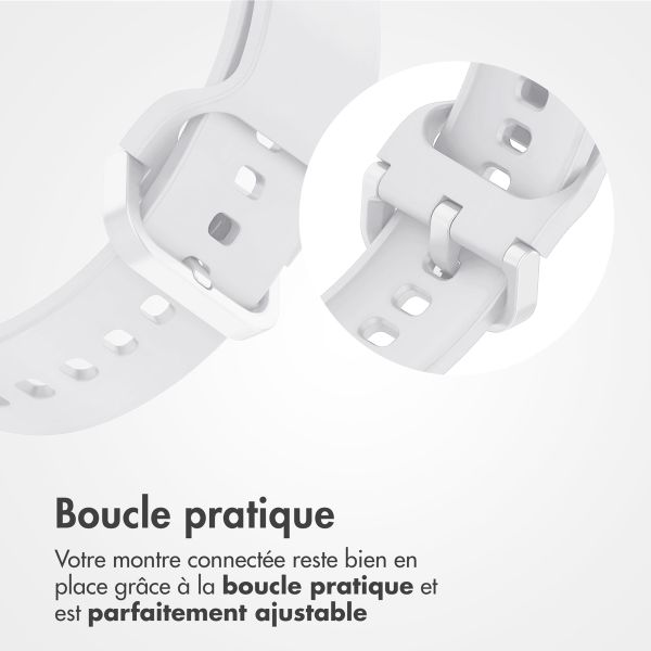 imoshion Bracelet en silicone Samsung Galaxy Fit 3 - Blanc