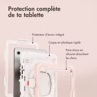 imoshion Coque tablette kidsproof Rugged Samsung Galaxy Tab A11 Plus / A9 Plus - Rose