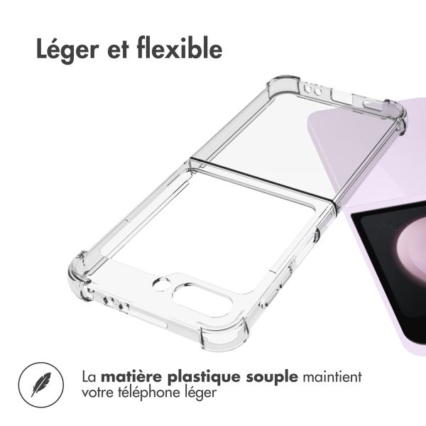 imoshion Shockproof Case Samsung Galaxy Z Flip 7 FE - Transparent