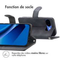 imoshion Etui de télephone portefeuille avec cordon Google Pixel 10a - Noir