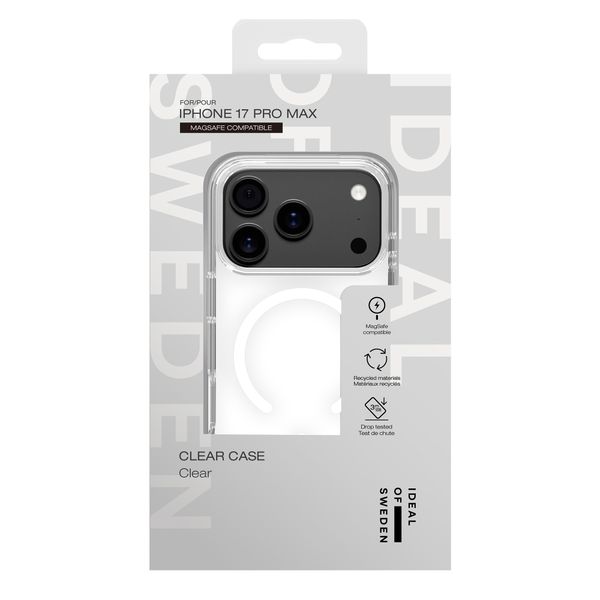 iDeal of Sweden Coque Clear MagSafe Apple iPhone 17 Pro Max - Clear
