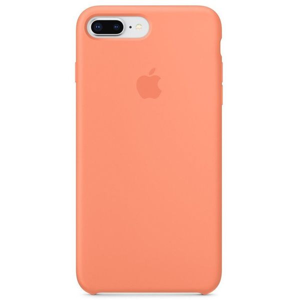 Apple Coque en silicone iPhone 8 Plus / 7 Plus - Peach