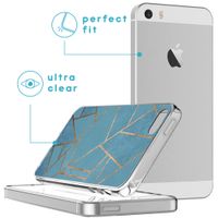 imoshion Coque Design Apple iPhone SE (2016) / 5 / 5s - Blue Graphic