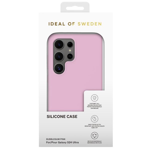 iDeal of Sweden Coque Silicone Samsung Galaxy S24 Ultra - Pink