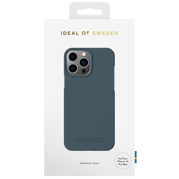 iDeal of Sweden Seamless Case Backcover Apple iPhone 14 Pro Max - Midnight Blue