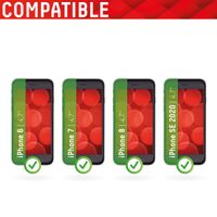 Displex Protection d'écran en verre trempé Real Glass Full Cover Apple iPhone SE (2022 / 2020) / 8 / 7 / 6(s)