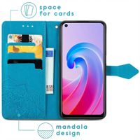 imoshion Etui de télephone Mandala Oppo A96 5G - Turquoise