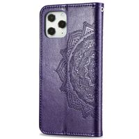 Etui de téléphone portefeuille Mandala Apple iPhone 12 (Pro)
