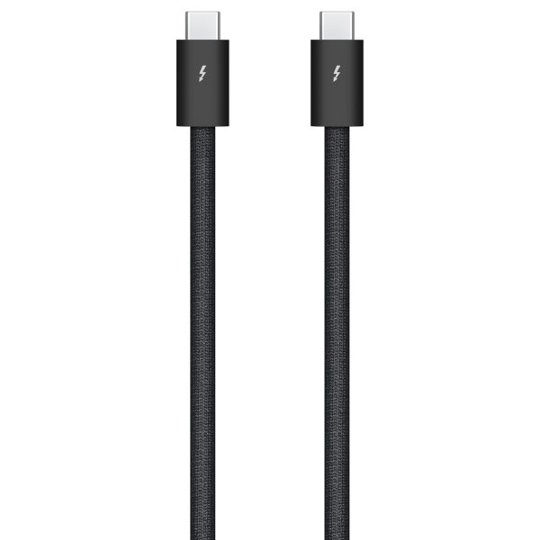 Apple Thunderbolt 4 (USB-C vers USB-C) Pro Cable - Câble de charge - 1 mètres - Noir