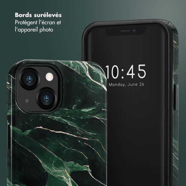 Selencia Coque arrière Vivid Apple iPhone 13 - Chic Marble Quartz