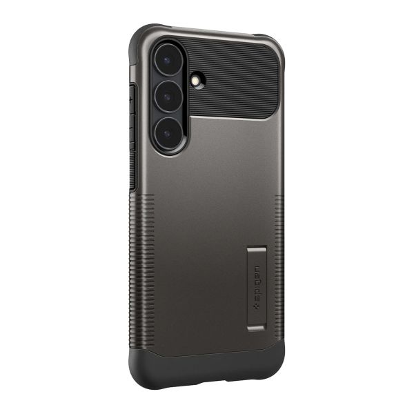 Spigen Coque Slim Armor MagSafe Samsung Galaxy S25 FE - Gunmetal