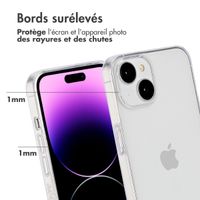 Accezz Coque Clear 100% recyclée iPhone 14 - Transparent