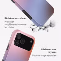 Selencia Coque arrière Vivid avec MagSafe Apple iPhone 17 Pro - Gradient Soft Blush