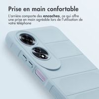 imoshion Coque arrière EasyGrip Oppo A60 4G - Bleu clair