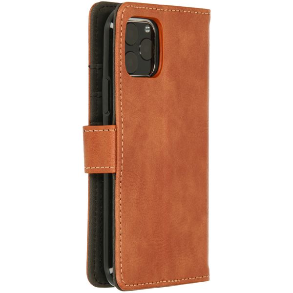 imoshion Étui de télephone portefeuille de luxe Apple iPhone 11 Pro - Marron