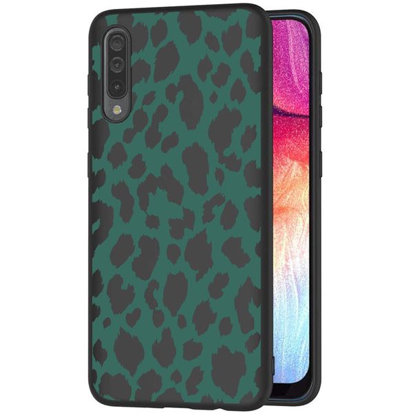 imoshion Coque Design Galaxy A50 / A30s - Léopard - Vert / Noir