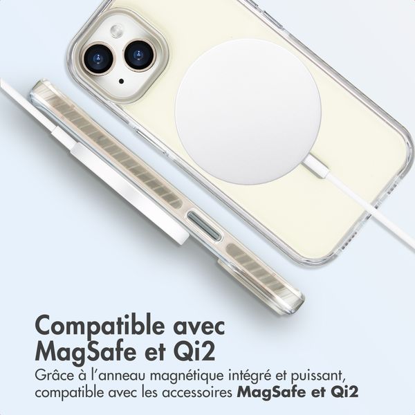 imoshion Coque Combat MagSafe Apple iPhone 15 - Gris
