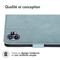 imoshion Étui de télephone portefeuille Nothing Phone (1) - Bleu clair