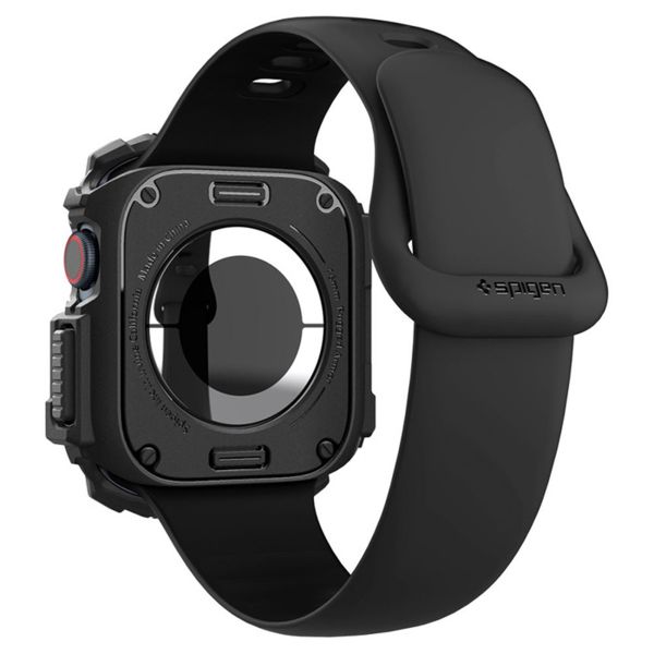 Spigen Coque Rugged Armor™ Apple Watch Series 10 / 11 - 46 mm - Noir Mat