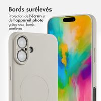 imoshion Coque Couleur avec MagSafe Apple iPhone 16 Plus - Beige