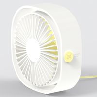 imoshion ﻿Ventilateur de bureau USB - Blanc