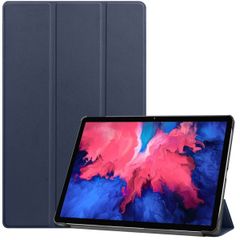 imoshion Coque tablette Trifold Lenovo Tab P11 / P11 Plus - Bleu foncé