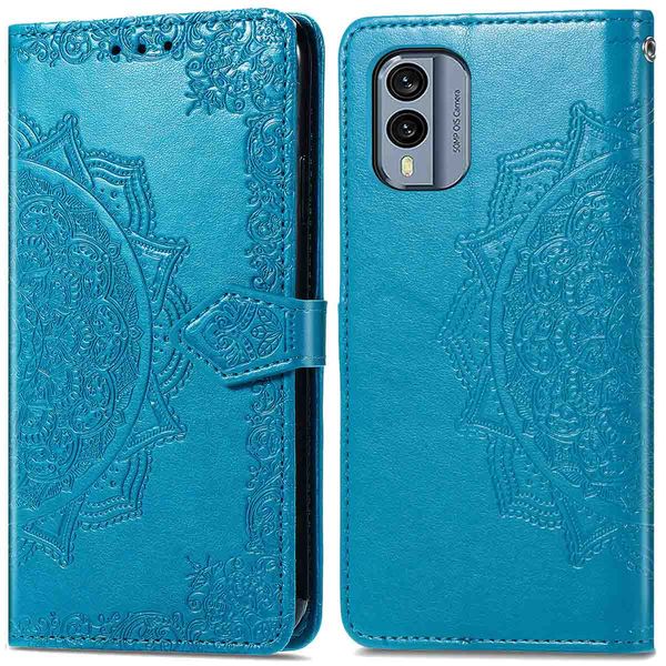 imoshion Etui de téléphone portefeuille Mandala Nokia X30 - Turquoise