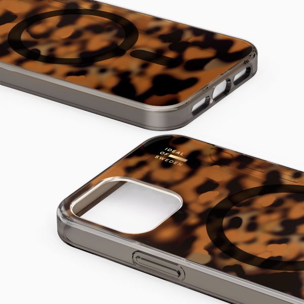 iDeal of Sweden Coque Clear MagSafe Apple iPhone 12 (Pro) - Tortoise