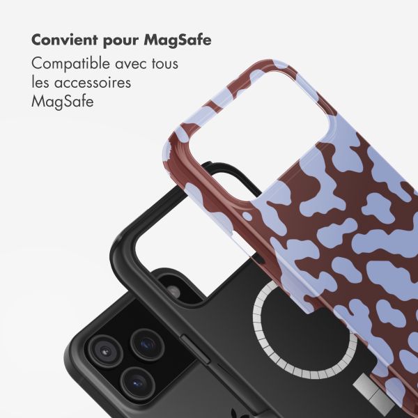 Selencia Coque arrière Vivid avec MagSafe Apple iPhone 17 Pro Max - Moo'd Lavender Glow