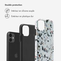 Selencia Coque arrière Vivid Tough iPhone 11 - Chic Terazzo