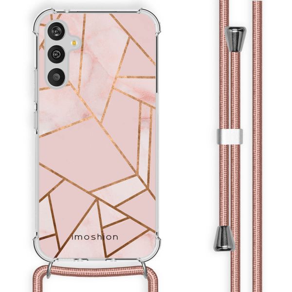 imoshion Coque Design avec cordon Samsung Galaxy A34 (5G) - Pink Graphic