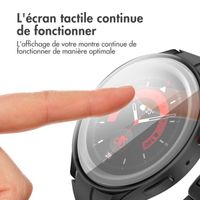 imoshion Coque rigide à couverture complète Samsung Galaxy Watch 6 - 40 mm - Noir