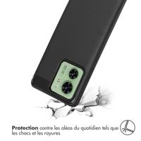 imoshion Coque Brushed Motorola Edge 40 - Noir