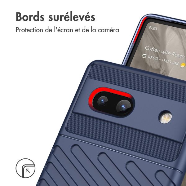 imoshion Coque arrière Thunder Google Pixel 7a - Bleu foncé