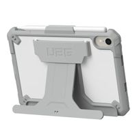 UAG Coque tablette Scout Healthcare avec support et strap Apple iPad Mini 7 (2024) / iPad Mini 6 (2021) - Blanc / Gris