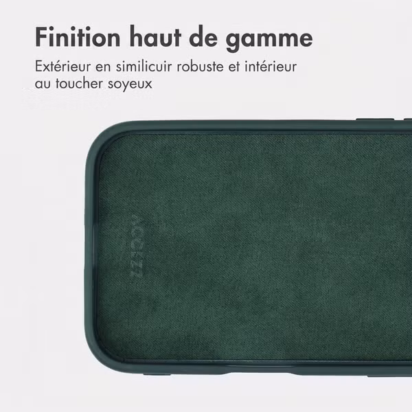 Accezz Coque arrière Edge avec MagSafe Samsung Galaxy A57 (5G) - Vert