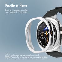 imoshion Coque rigide Bumper Samsung Galaxy Watch 8 Classic (46 mm) - Argent