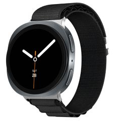 imoshion Bracelet en nylon Alpine Samsung Galaxy Watch 8 (40/44mm) / Classic (46mm) - Noir