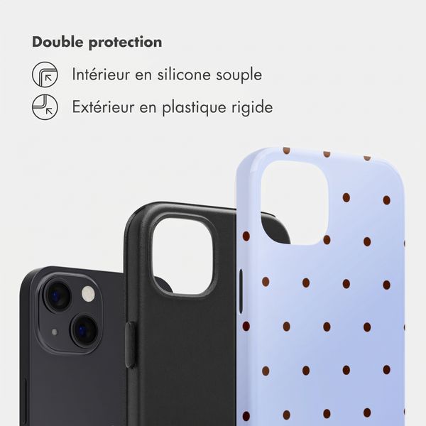 Selencia Coque arrière Vivid Apple iPhone 13 Pro - Happy Dots Digital Sky